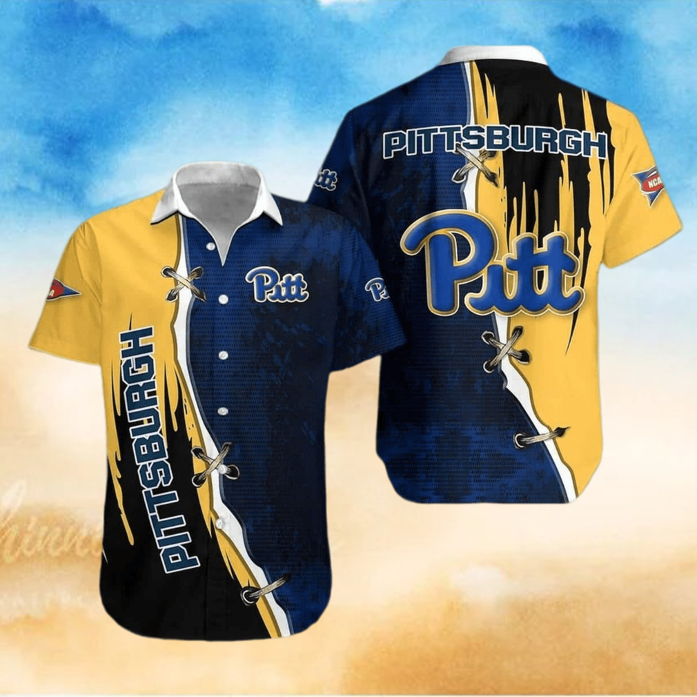 NCAA Pitt Panthers Hawaiian Shirt Practical Beach Gift For Him NCAA Pitt Panthers Hawaiian Shirt Practical Beach Gift For Him