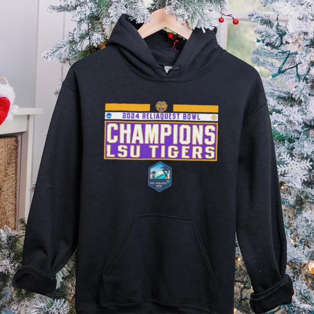 NCAA SEC LSU Tiger 2024 Reliaquest Bowl Champions logo shirt NCAA SEC LSU Tiger 2024 Reliaquest Bowl Champions logo shirt
