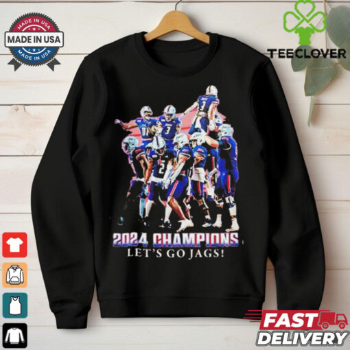 NCAA South Alabama Jaguars 2024 Champions Let’s Go Jags shirt