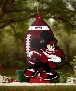 NCAA South Carolina Gamecocks Mickey Mouse Christmas Ornament 2023 Christmas Tree Decorations