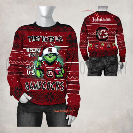 NCAA South Carolina Gamecocks They Hate Us Because They Ain’t US Sweater