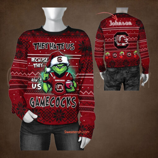 NCAA South Carolina Gamecocks They Hate Us Because They Ain’t US Sweater