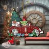 NFL Las Vegas Raiders Grinch Christmas Ornament Personalized Your Name 2023 Christmas Tree Decorations