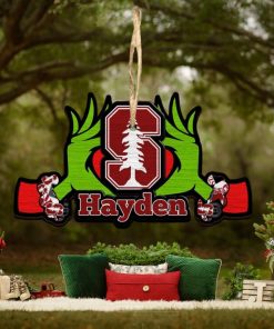 NCAA Stanford Cardinal Grinch Christmas Ornament