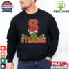 Snoopy and Bevo driving car Texas Longhorns shirt