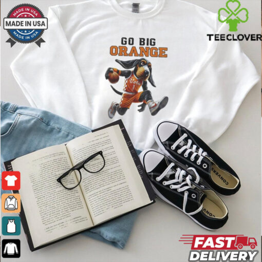 NCAA Tennessee Volunteers Go Big Orange 2025 Mascot Shirt