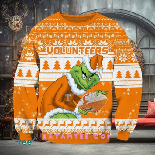 NCAA Tennessee Volunteers Grinch Christmas Ugly Sweater