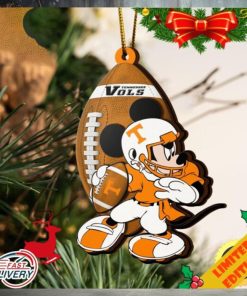 NCAA Tennessee Volunteers Mickey Mouse Christmas Ornament 2023 Christmas Tree Decorations