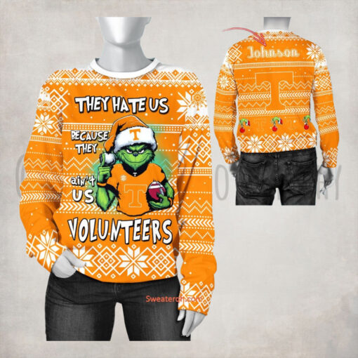 NCAA Tennessee Volunteers They Hate Us Because They Ain’t US Sweater