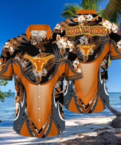 NCAA Texas Longhorns Hawaiian Shirt Gift For Beach Vacation