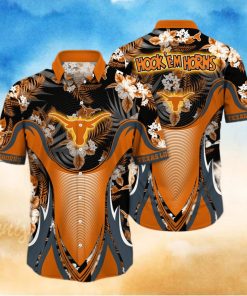 NCAA Texas Longhorns Hawaiian Shirt Gift For Beach Vacation
