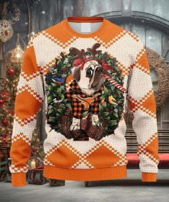 NCAA Texas Longhorns Pub Dog Christmas Ugly 3D Sweater For Men And Women Gift Ugly Christmas