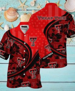 NCAA Texas Tech Red Raiders Hawaiian Shirt Custom Name Beach Vacation Gift shirt