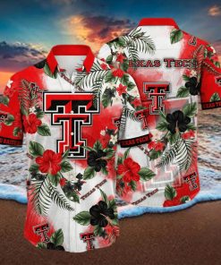 NCAA Texas Tech Red Raiders Hawaiian Shirt Hibiscus Flowers Pattern hawaiian hoodie, sweater, longsleeve, shirt v-neck, t-shirt