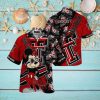 Wisconsin Badgers Hawaiian Shirt Mickey Love Surfing Trending Summer Gift