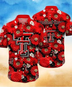 NCAA Texas Tech Red Raiders Hawaiian Shirt Summer Beach Gift
