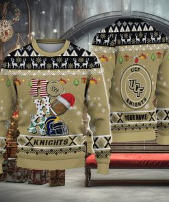 NCAA UCF Knights HO HO HO Ugly Christmas Sweater