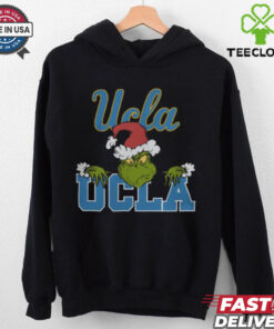 NCAA UCLA Bruins Logo Football Grinch Christmas T Shirt