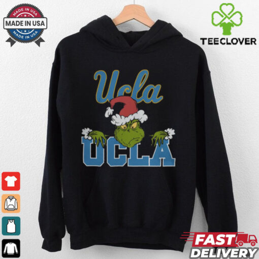 NCAA UCLA Bruins Logo Football Grinch Christmas T Shirt