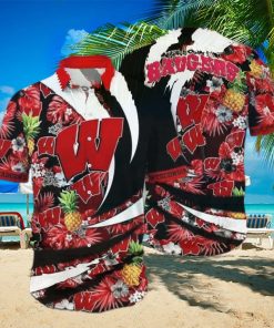 NCAA Wisconsin Badgers Hawaiian Shirt
