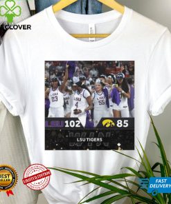 NCAA Women’s Basketball 2023 LSU Tigers vs Iowa Hawkeyes 102 – 85 shirt