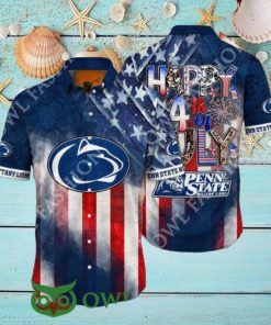 NCAA1 Penn State Nittany Lions Independence Day Holidays Hawaiian Shirt 2024