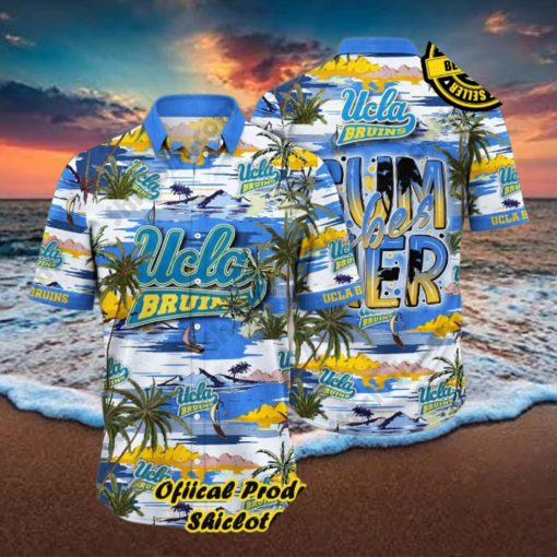 NCAA3 Flower Hawaii Shirt For Fans, Summer Football Shirts