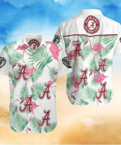 NCAAA Labama Crimson Tide Hawaiian Shirt Flamingo Aloha Gift For Beach Trip