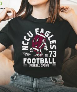 NCCU NCAA Football Farrell Opoku Maroon Fashion T Shirt