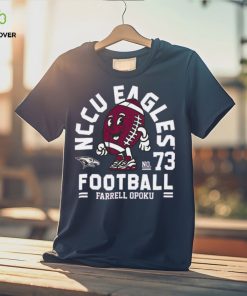 NCCU NCAA Football Farrell Opoku Maroon Fashion T Shirt