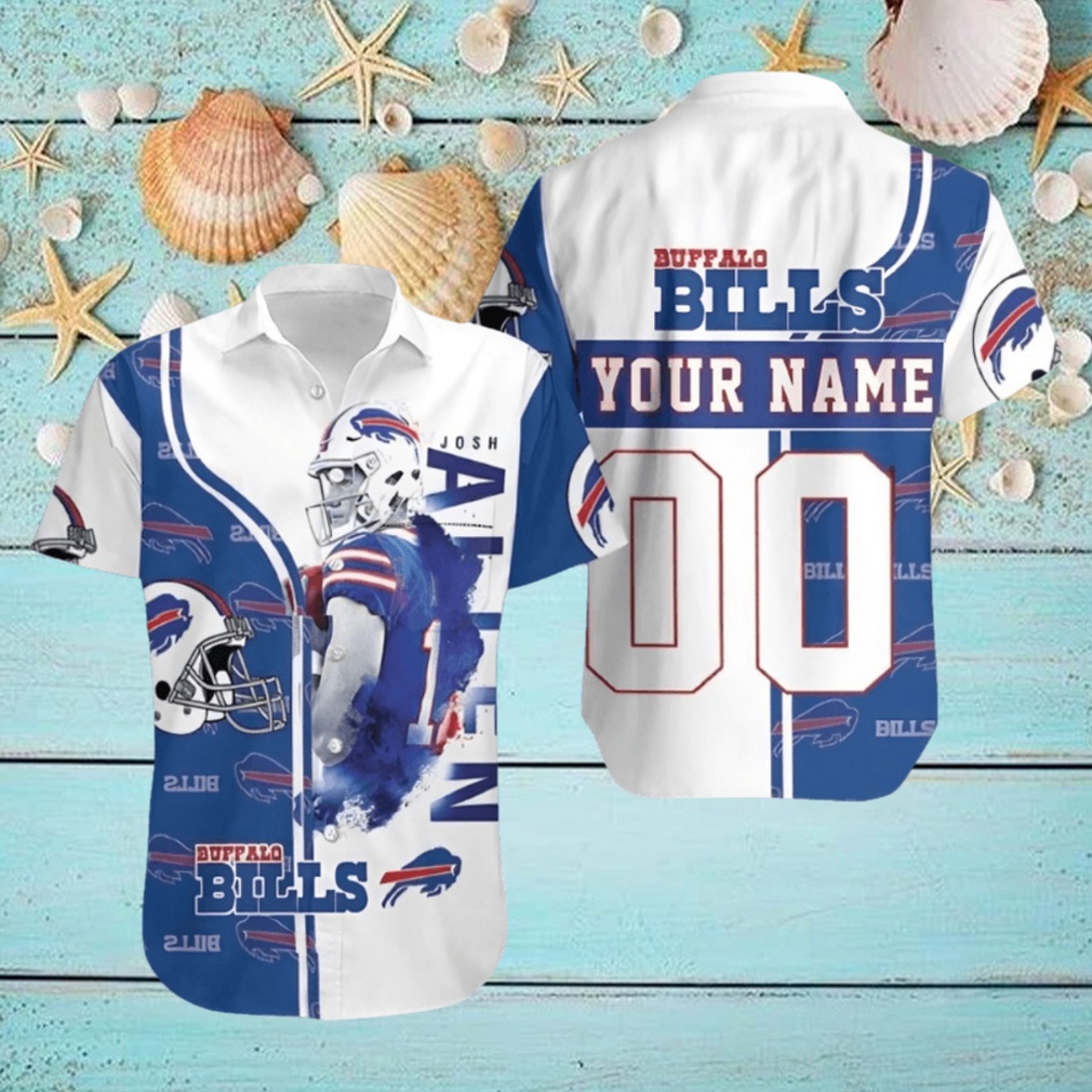 Buffalo Bills Hawaiian Shirt, 17 Josh Allen, Button Down Hawaiian Shirt Buffalo Bills Hawaiian Shirt, 17 Josh Allen, Button Down Hawaiian Shirt