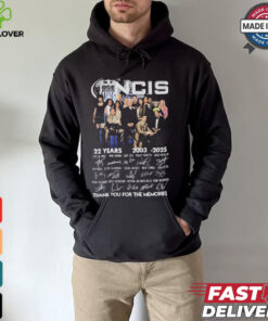 NCIS 22 Years 2003 2025 Thank You For The Memories T Shirt