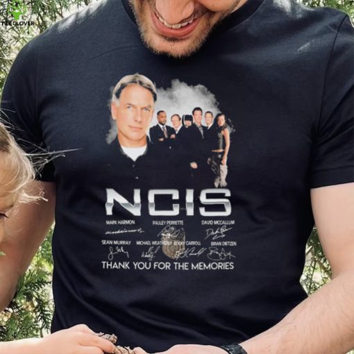 NCIS Thank You For The Memories Signatures Shirt