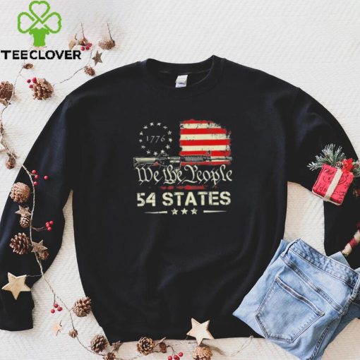 We The People 54 States American Flag Shirt