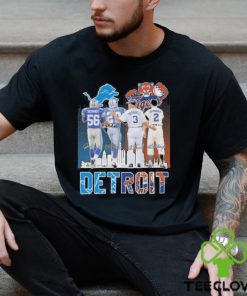 Detroit Sports Teams Schmidt Sanders Trammell And Gehringer Signatures Shirt