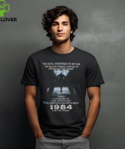 NEVER UNDERESTIMATE A MAN WHO WAS BORN IN 1984 I AM THE STORM shirt
