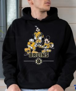 NEW Fashion 2023 Boston Bruins Mickey Donald Goofy Fan T Shirt