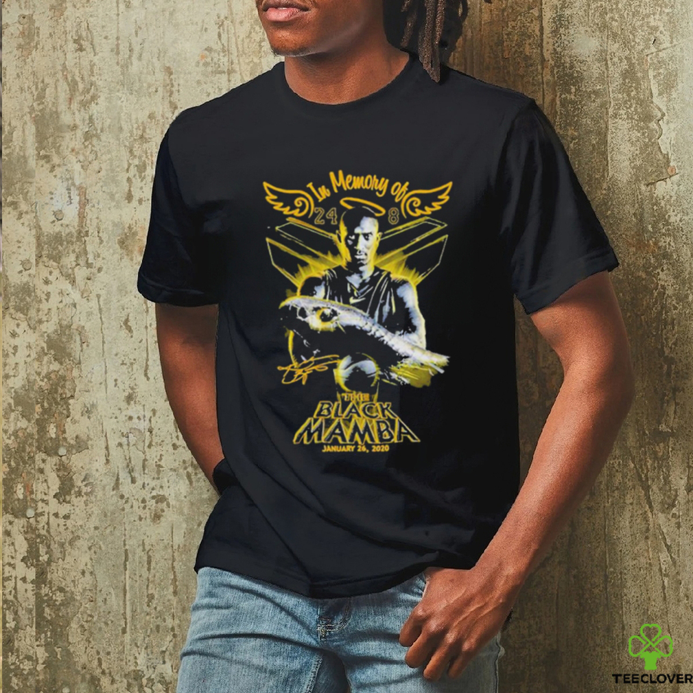 In loving memory of Kobe Bryant black mamba shirt, hoodie, sweater, long  sleeve and tank top