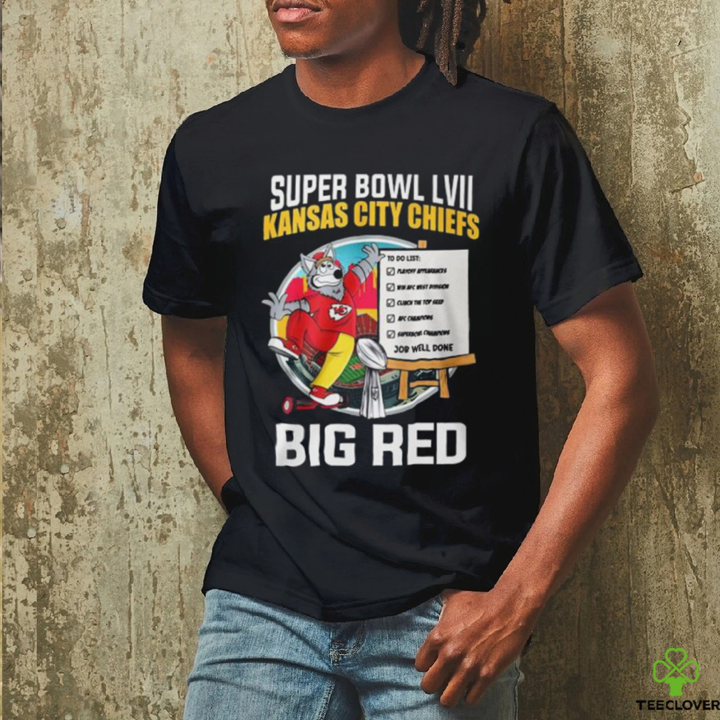 Super Bowl LVII Kansas City Chiefs Big Red T Shirt