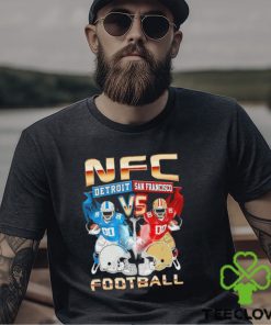 NFC Detroit Lions vs San Francisco 49Ers Football 2023 Shirt