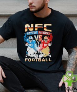 NFC Detroit Lions vs San Francisco 49Ers Football 2023 Shirt