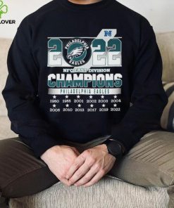 Nfc East Division Champions Philadelphia Eagles 1980-2022 Shirt