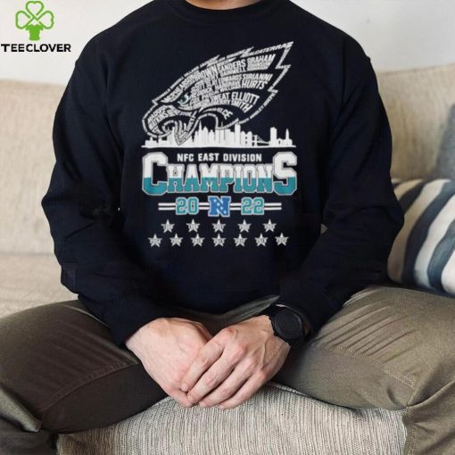 NFC East division champions 2022 Philadelphia Eagles hoodie, sweater, longsleeve, shirt v-neck, t-shirt