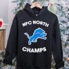 NFC North Champs Detroit Lions T Shirt