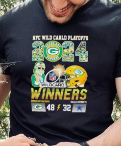 NFC Wild Card Playoffs 2024 winners Green Bay Packers 48 32 Dallas Cowboys hoodie, sweater, longsleeve, shirt v-neck, t-shirt