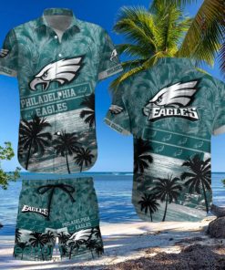 NFL 1 Philadelphia Eagles Tropical Combo Hawaiian And Short