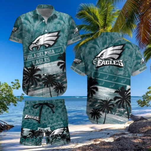 NFL 1 Philadelphia Eagles Tropical Combo Hawaiian And Short