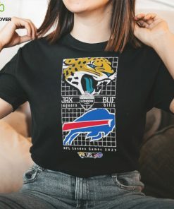 NFL 2023 London Games Tottenham Match Up Jacksonville Jaguars Vs Buffalo Bills Graphic Shirt
