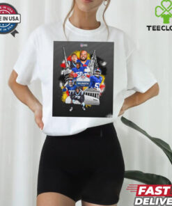 NFL 2024 International Games Giants and Panthers in Munich Game Poster T Shirt