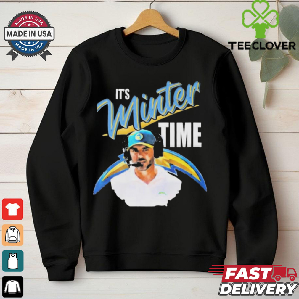 NFL 2024 Los Angeles Chargers Jesse Minter It’s Minter Time t shirt NFL 2024 Los Angeles Chargers Jesse Minter It’s Minter Time t shirt